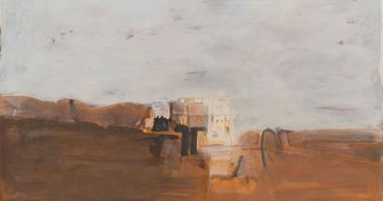 Ouarzazate (Marocco) 70x100 - tempera, 1977
