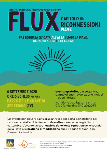 FLUX: PIAVE, RICONNESSIONI FLUX: PIAVE, RICONNESSIONI