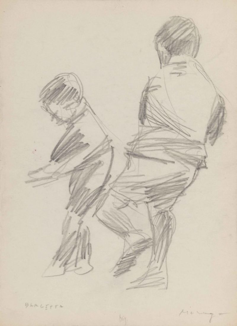 Disegno 35x25 - lapis, 1969