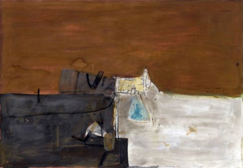 Ouarzazate (Marocco) 70x100 - tempera, 1977