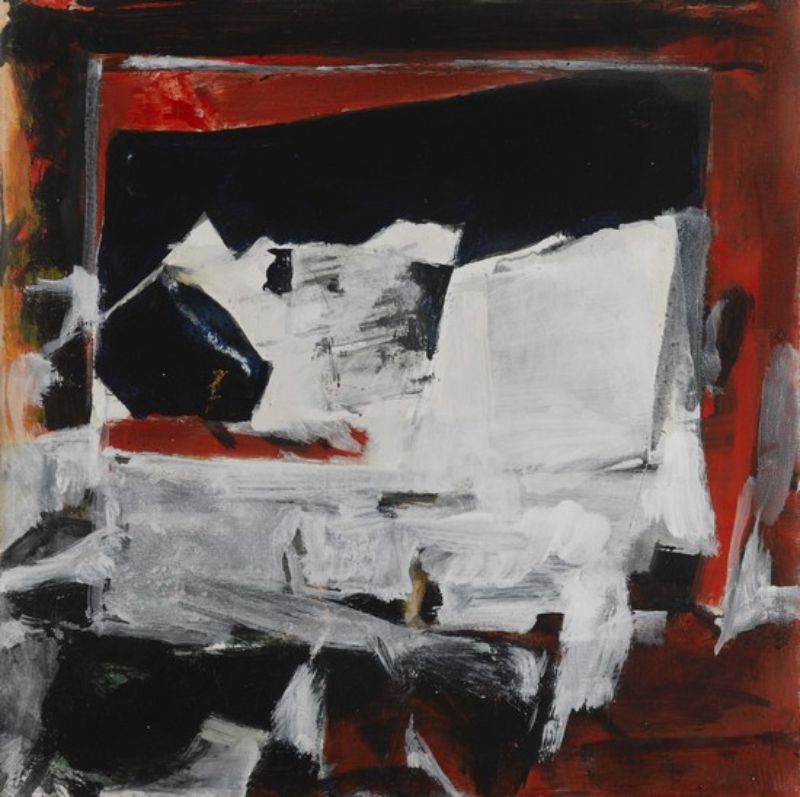 Villabassa 50x50 - olio su tela, 1997