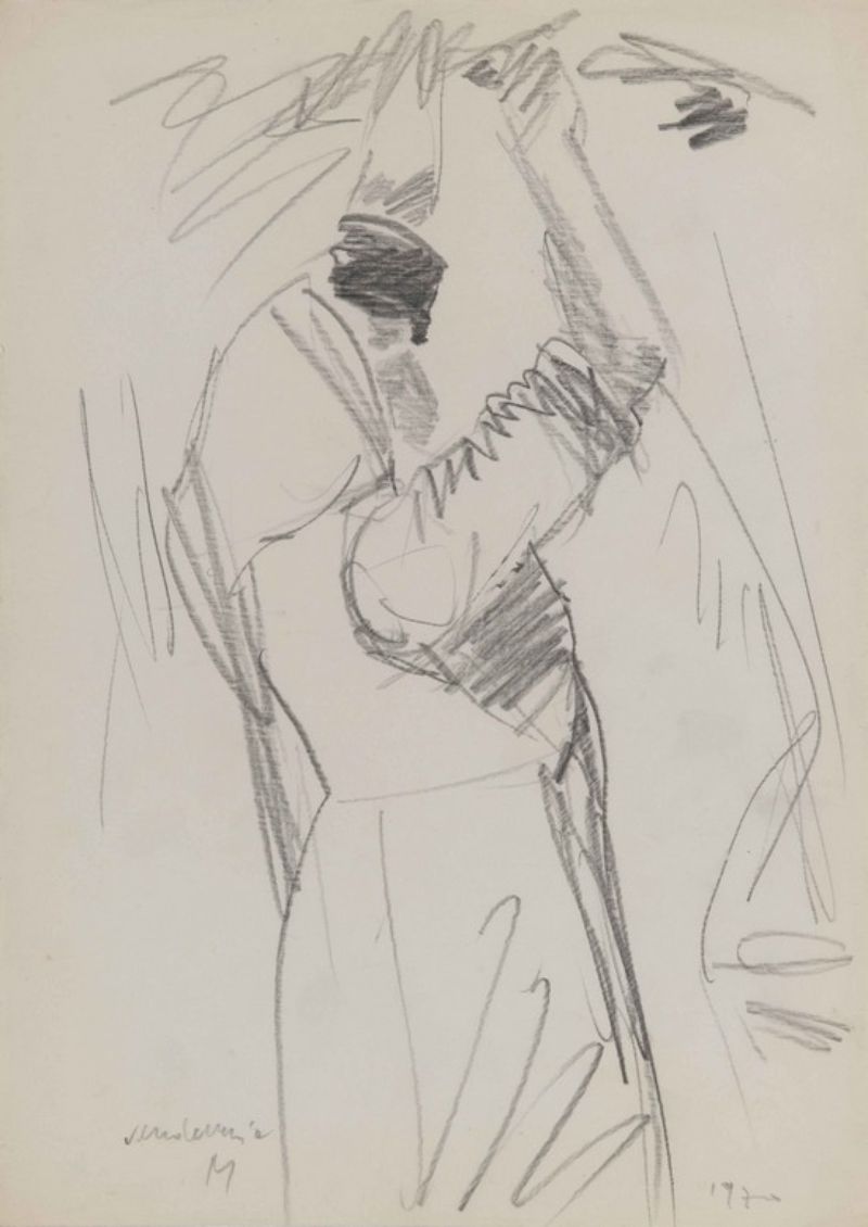 Disegno 35x25 - lapis, 1970