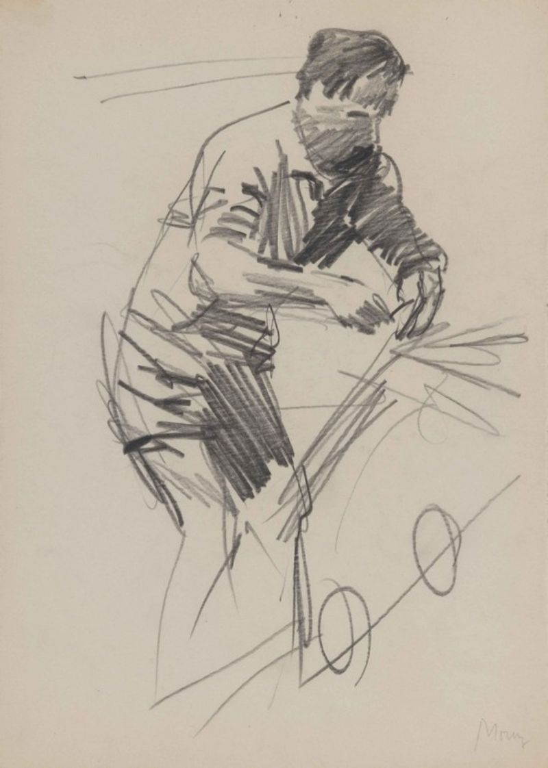 Disegno 35x25 - lapis, 1971
