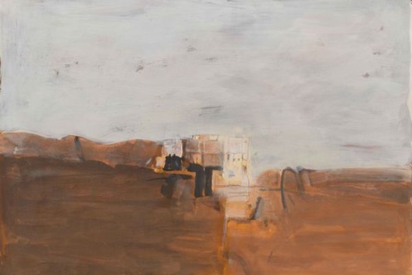 Ouarzazate (Marocco) 70x100 - tempera, 1977