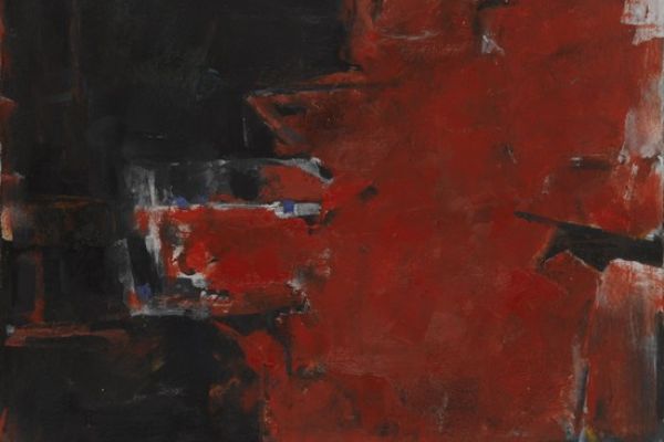 Exit 50x60 - olio su tela, 1976-1987