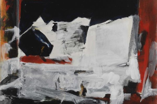 Villabassa 50x50 - olio su tela, 1997