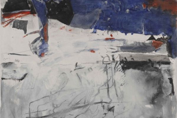 Graziato del silenzio 50x50 - olio su tela, 2007