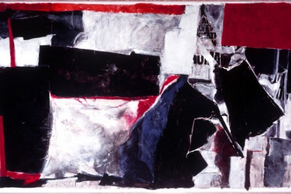 Why? 208x562 - olio su tela, 1997