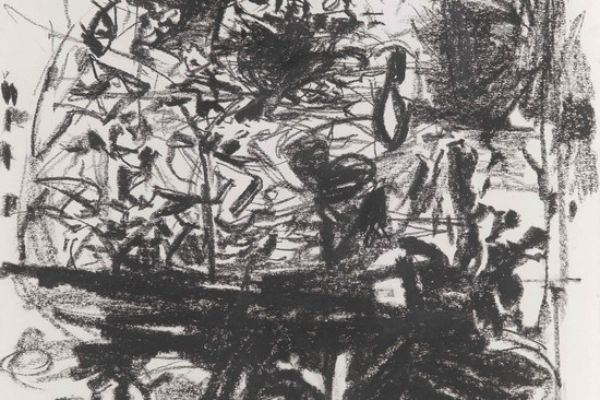 Studio 70x50 - matita grassa, 1975